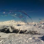 Seifenblasen Berge